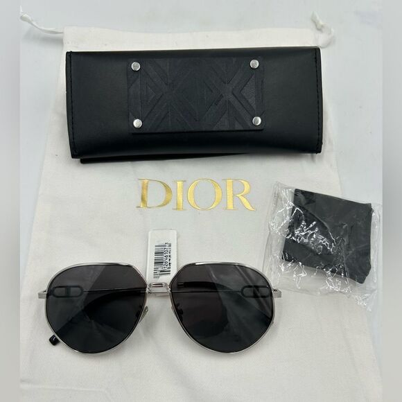 Unisex Dior CD diamond A1U sunglasses made in Italy - Picture 1 of 11